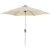SONNENSCHIRM 280 cm Naturfarben  - Silberfarben/Naturfarben, Design, Textil/Metall (280/280cm) - Doppler