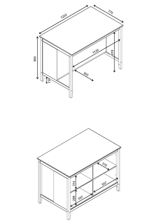 Thumbnail - Livetastic Kücheninsel, Braun, Olivgrün, Metall, Pinie, massiv, einzeln stellbar, 122x90x77 cm, Küchen, Küchenmöbel, Küc...