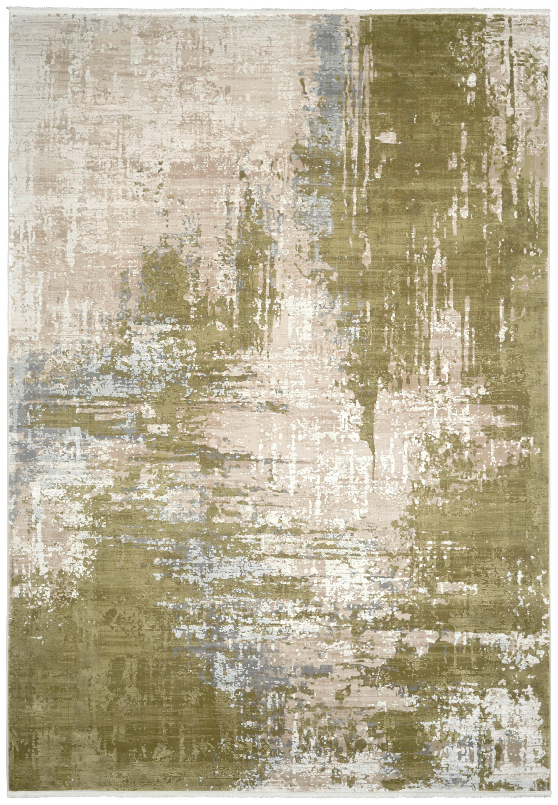 WEBTEPPICH Selene 80/150 cm  - Dunkelgrün, Design, Textil (80/150cm) - Dieter Knoll