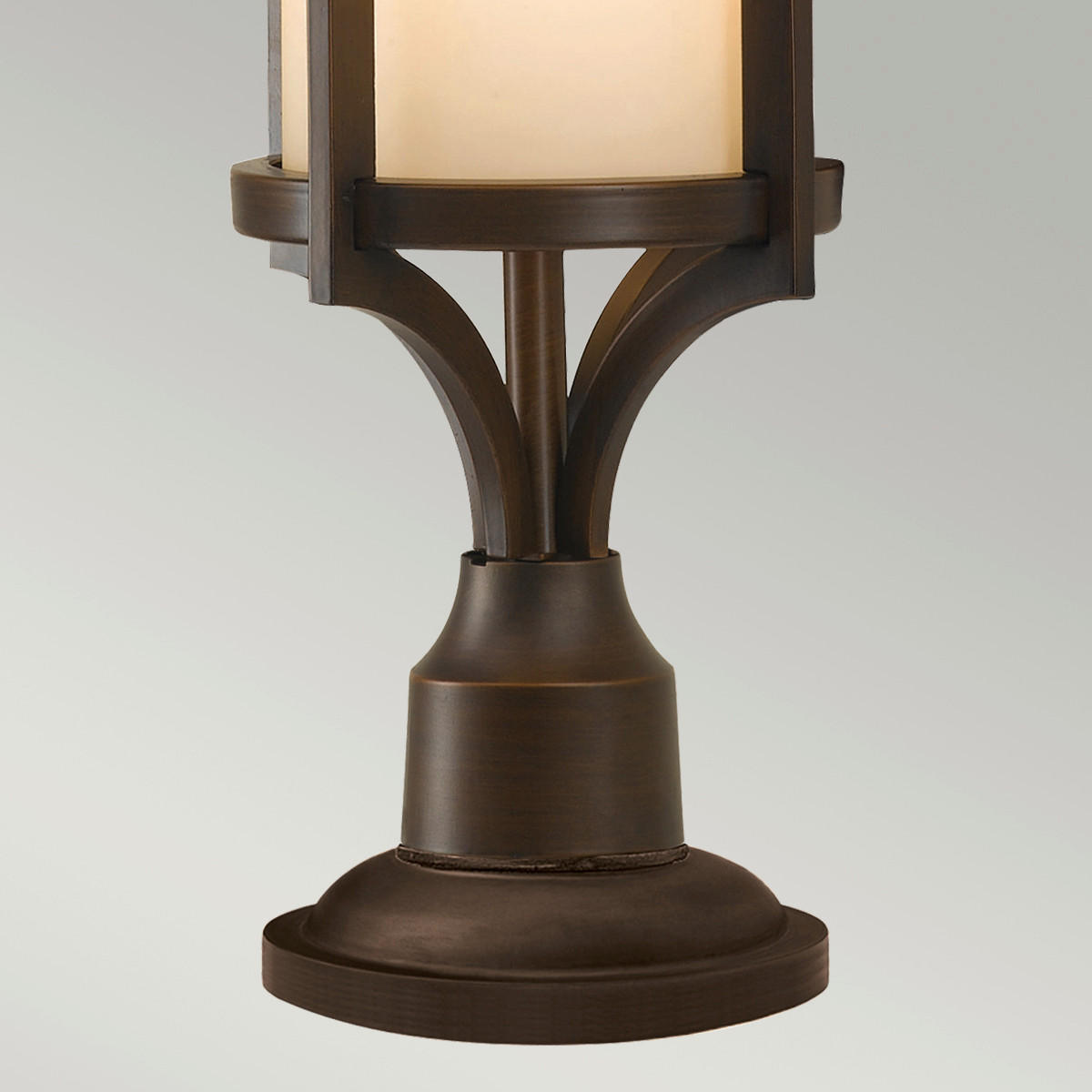 SOCKELLEUCHTE - Bronzefarben, Konventionell, Glas/Metall (19.4/60cm) - Elstead Lighting