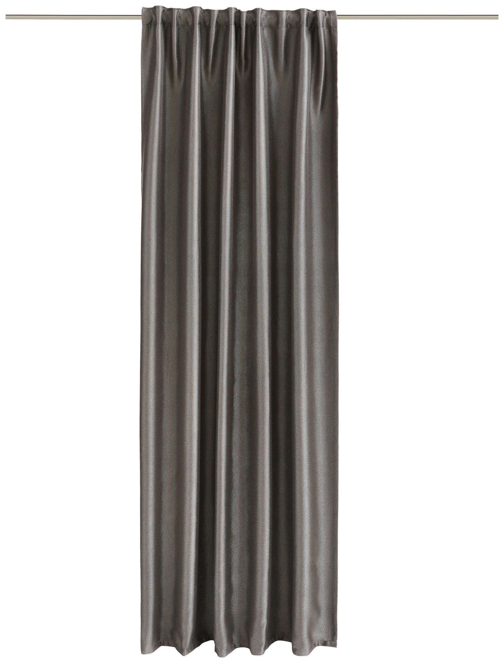 FERTIGVORHANG CAVA black-out (lichtundurchlässig) 140/245 cm   - Taupe, KONVENTIONELL, Textil (140/245cm) - Dieter Knoll