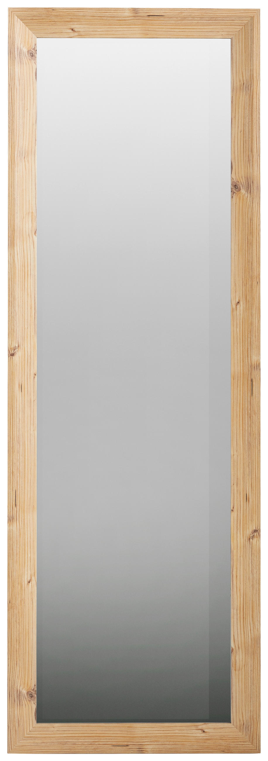 WANDSPIEGEL 52/152/2,7 cm    - Kieferfarben, KONVENTIONELL, Glas/Holzwerkstoff (52/152/2,7cm) - Xora