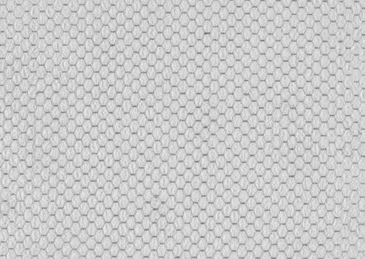 RELAXLIEGE in Webstoff Silberfarben  - Silberfarben/Schwarz, Design, Textil/Metall (78/83/168cm) - Welnova