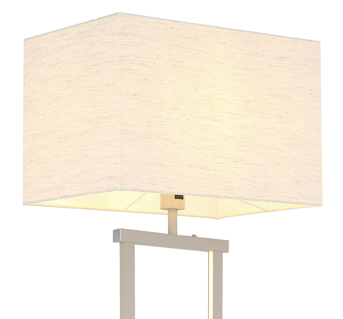 STOJEČA LED-SVETILKA  Sydney   3000 K   - naravne barve/peščene barve, Design, kovina/tekstil (40/27/153cm) - Globo