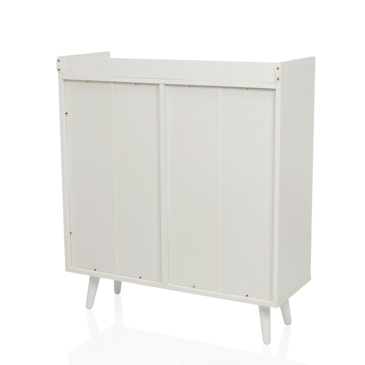 KOMMODE  in 80/90/30 cm  - Weiß, MODERN, Holzwerkstoff/Metall (80/90/30cm) - MID.YOU