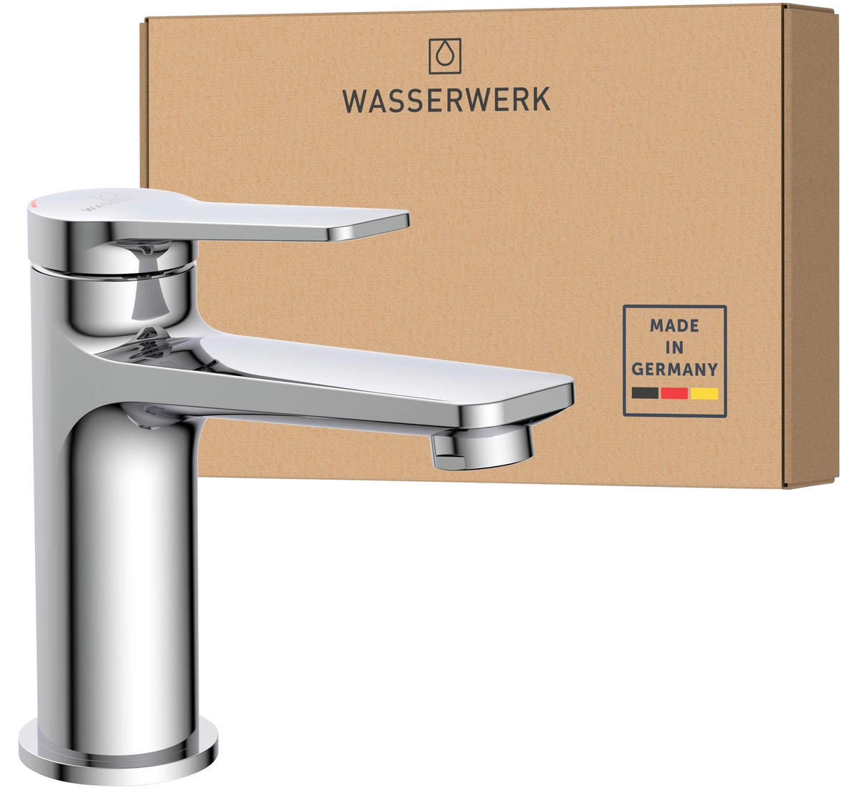 WASCHTISCHARMATUR 5/15,5/17 cm  - Chromfarben, Basics, Metall (5/15,5/17cm)
