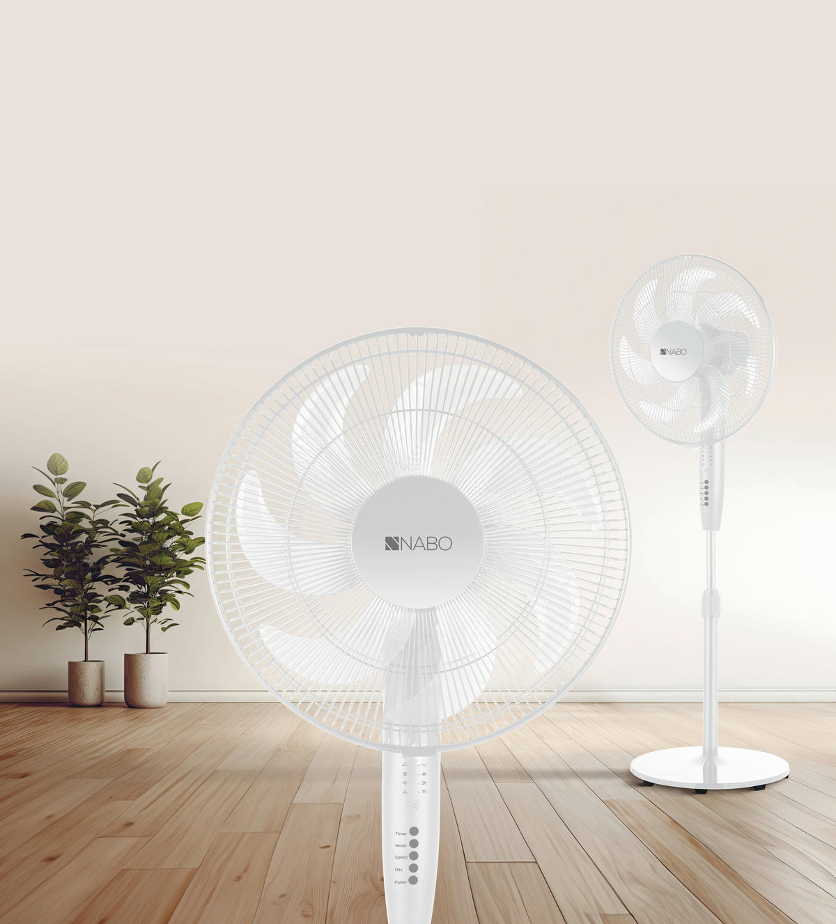 STANDVENTILATOR - (40/130/40cm) - Nabo