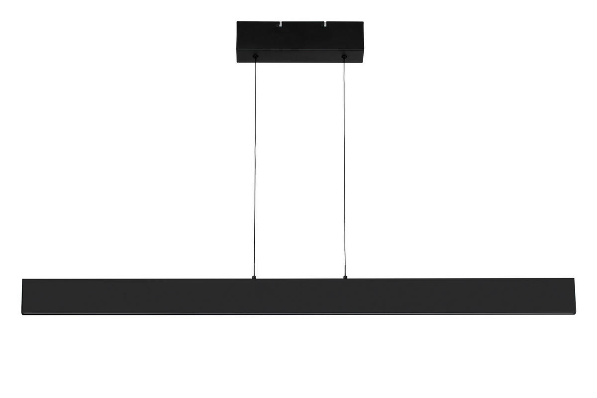 LED-HÄNGLAMPA Scottsdale 120/6/190 cm  - svart, Basics, metall/plast (120/6/190cm) - Novel