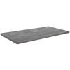 TISCHPLATTE Wildeiche massiv Wildeiche, Graubraun  - Wildeiche/Graubraun, MODERN, Holz (180/90/5,5cm) - Boxxx