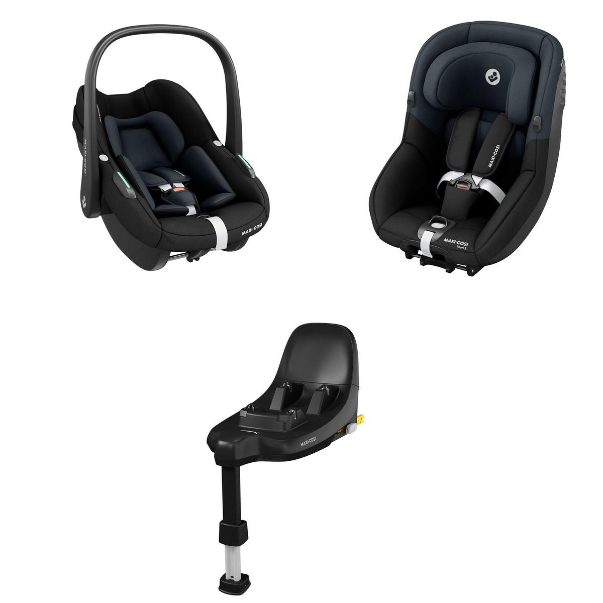 ISOFIX-BAS Familyfix S  - Basics, metall/plast (34,5/65cm) - Maxi Cosi Pro