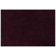 3-SITZER-SOFA in Mikrofaser Weinrot  - Weinrot/Schwarz, Design, Textil/Metall (222/106/99cm) - Xora