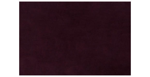 3-SITZER-SOFA Mikrofaser Weinrot - Weinrot/Schwarz, Design, Textil/Metall (222/106/99cm) - Xora