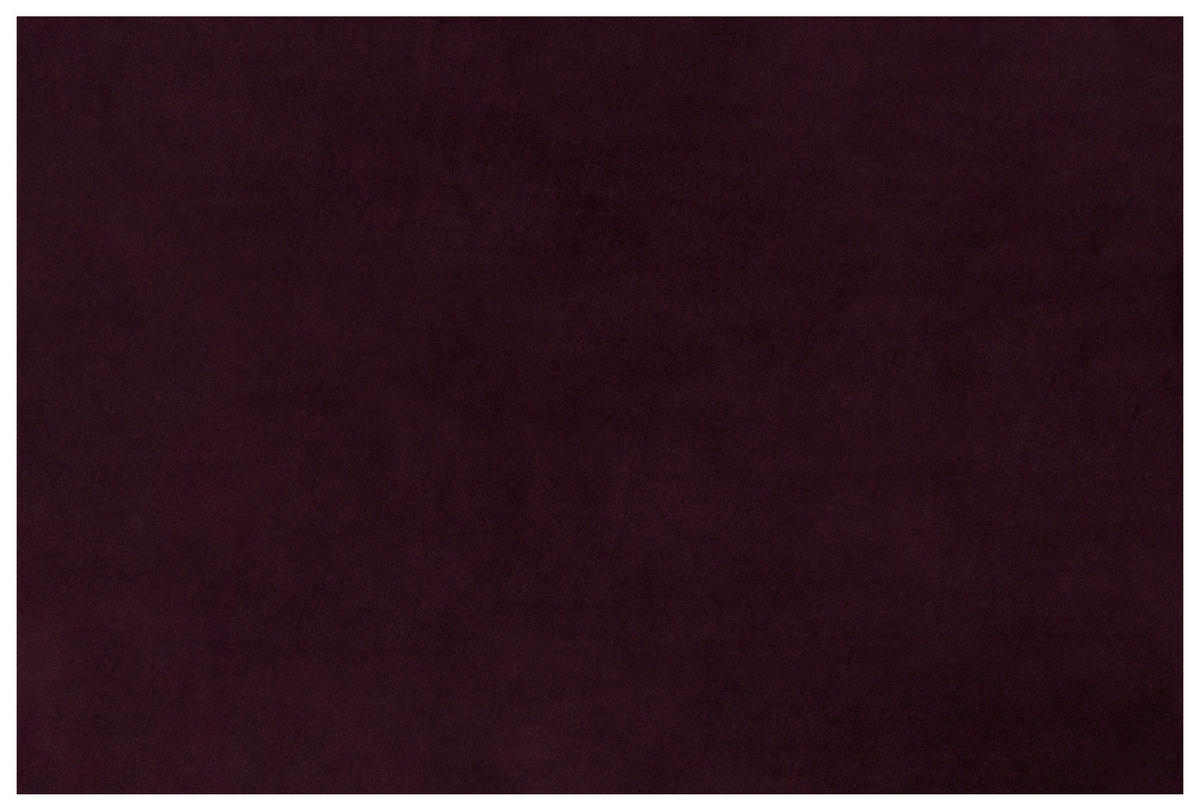 3-SITZER-SOFA Mikrofaser Weinrot  - Weinrot/Schwarz, Design, Textil/Metall (222/106/99cm) - Xora