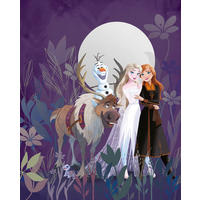 FOTOTAPETE FROZEN FULL MOON HIKE  - Lila, Design, Textil (200/250cm) - Disney