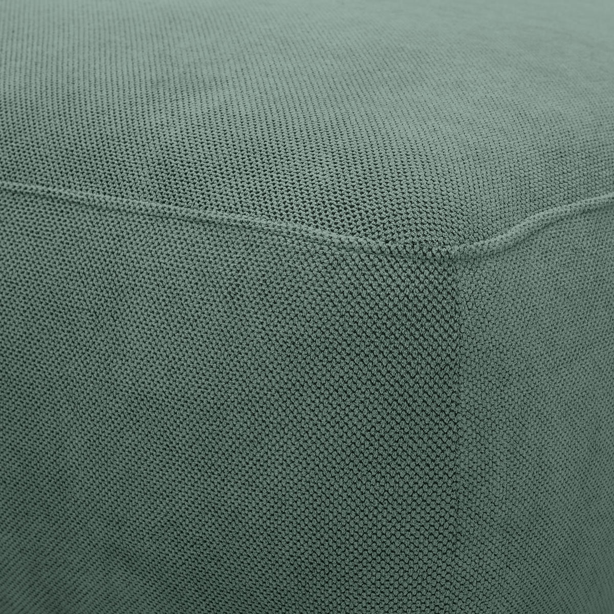 ECKSOFA in Webstoff Grün  - Schwarz/Grün, Modern, Kunststoff/Textil (265/175cm) - MID.YOU