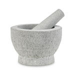 MÖRSERSET 18/12 cm - Grau, Basics, Stein (18/12cm) - Homeware