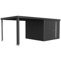 SEITENDACH 300/220/291 cm  - Anthrazit, Basics, Metall (300/220/291cm) - Biohort