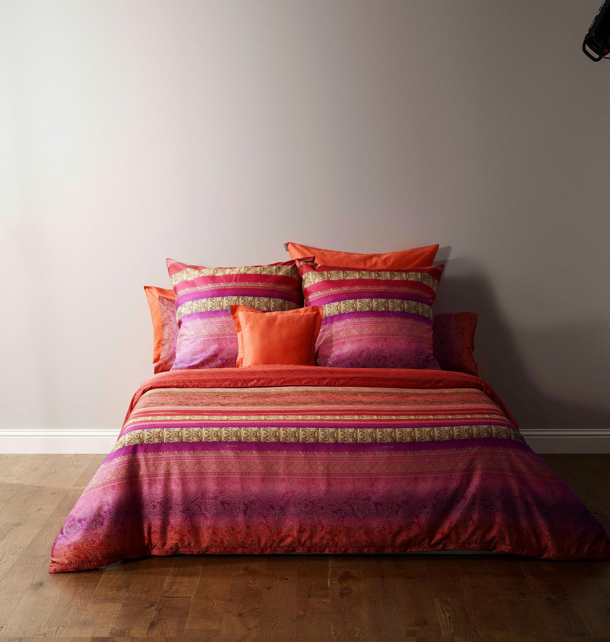 BETTWÄSCHE MONREAL 200/200 cm  - Rot, Basics, Textil (200/200cm) - Bassetti