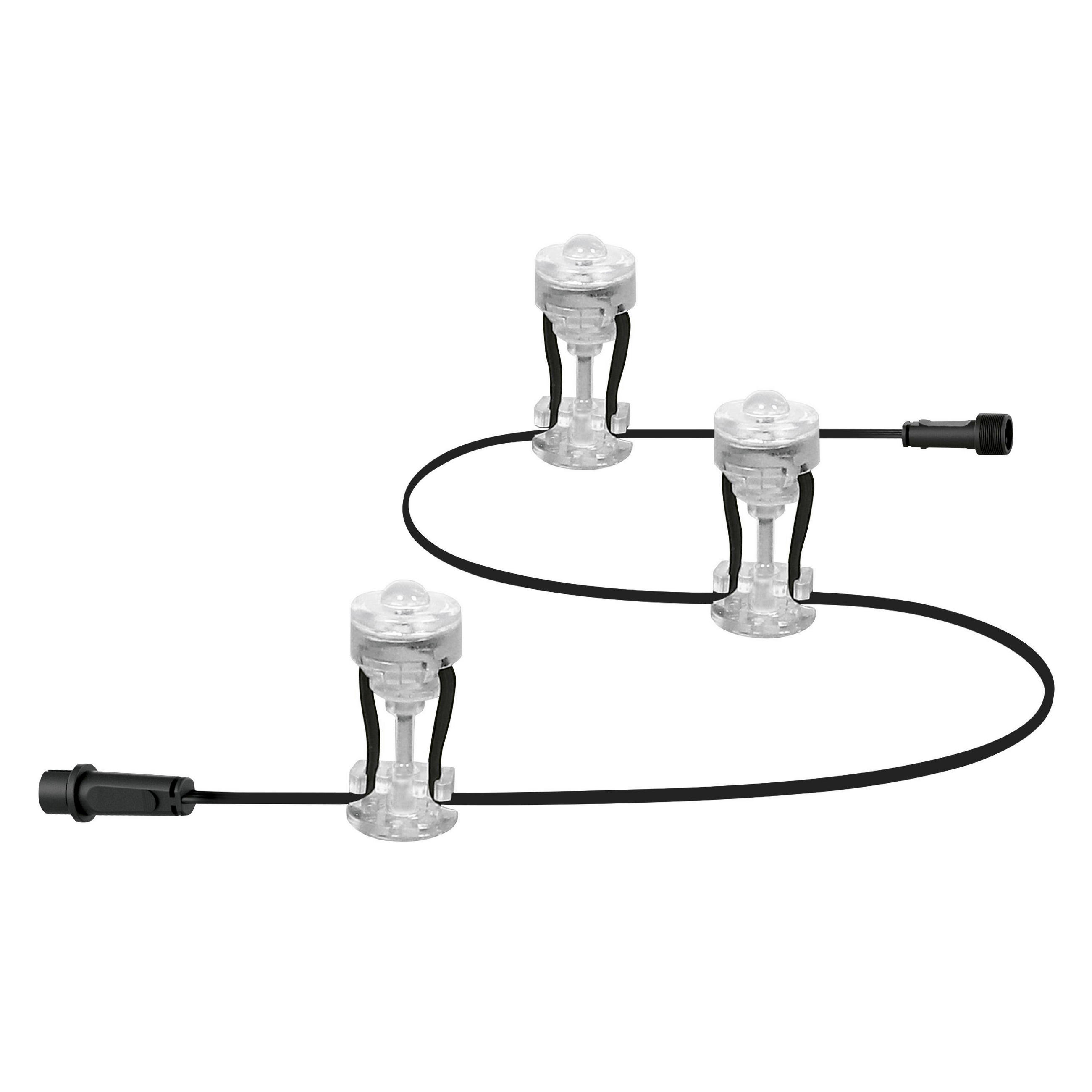 Ledvance Lichterkette Smart+ Outdoor WiFi Garden Dot Extension Transparent 2.3x9.6x2.3 cm