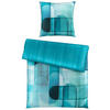 WENDEBETTWÄSCHE Satin 135/200 cm  - Petrol, Design, Textil (135/200cm) - Esposa