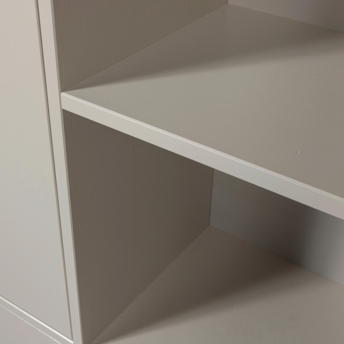 MEHRZWECKSCHRANK 108/215/40 cm  in Grau  - Grau, Design, Holz (108/215/40cm) - Livetastic
