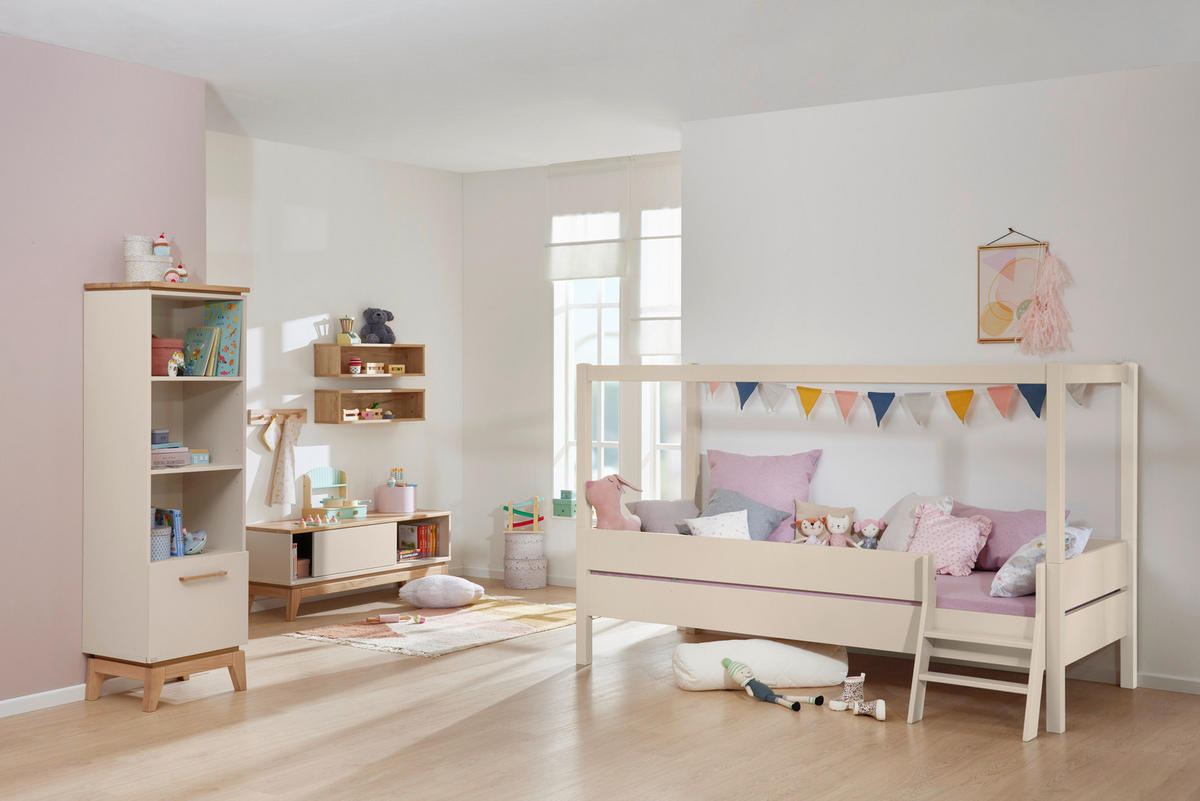 BALDACHIN - Beige, Basics, Holzwerkstoff (210,4/97,6/71cm) - Paidi