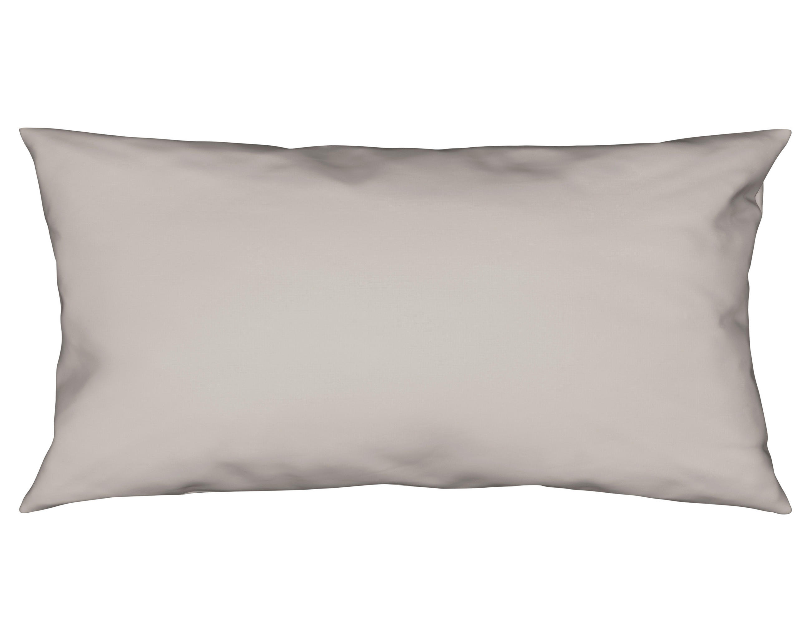 Kissenhülle Vicky 40x80 Cm Jersey Taupe + Reißverschluss