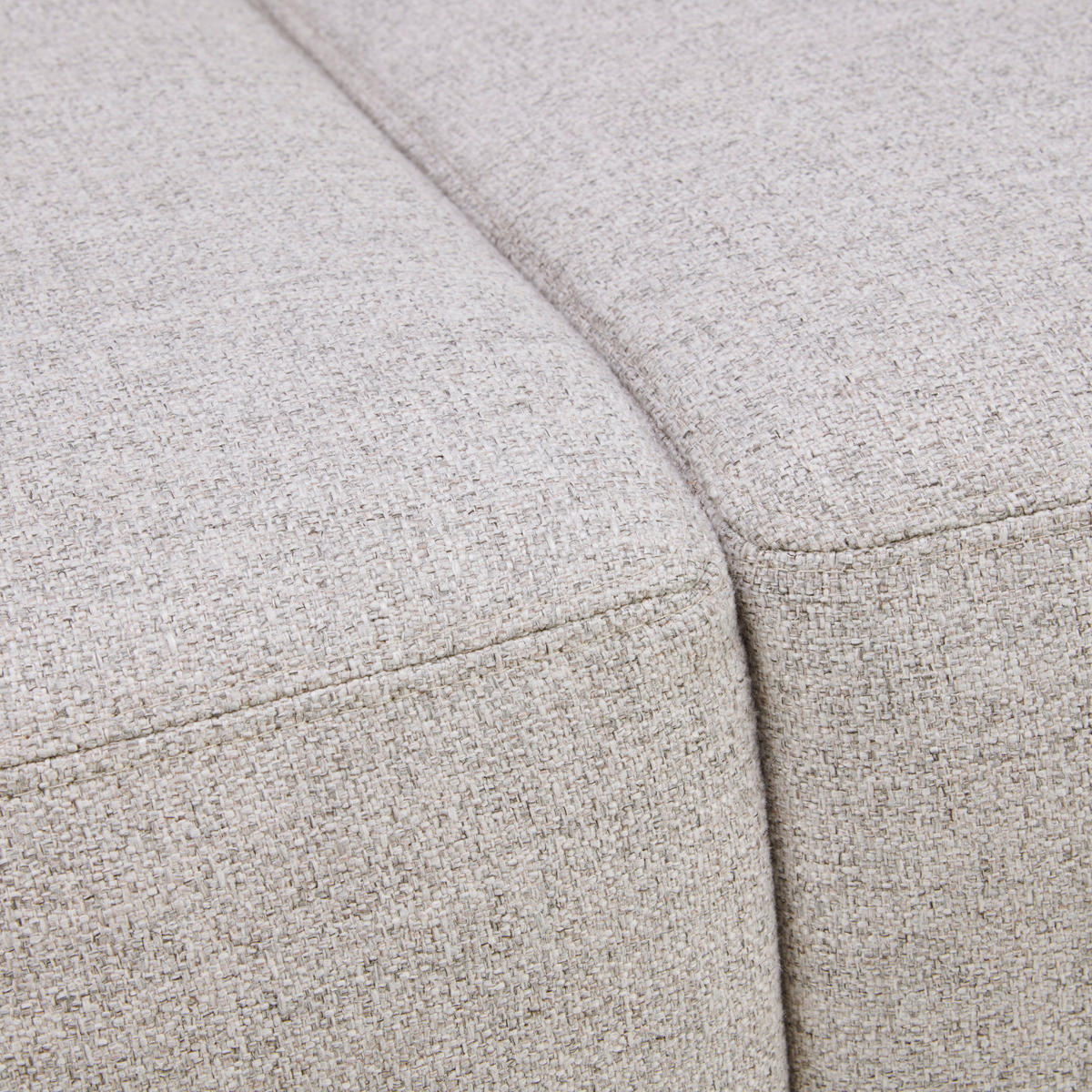 BOXSPRINGSOFA in Hellgrau  - Hellgrau, Design, Holz/Textil (203/97/107cm) - Dieter Knoll