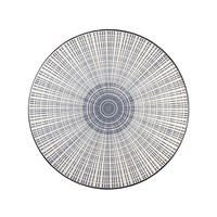 FLACHWEBETEPPICH 145/145 cm Cascara Grey Grau  - Grau, KONVENTIONELL, Kunststoff/Textil (145/145cm) - wash+dry