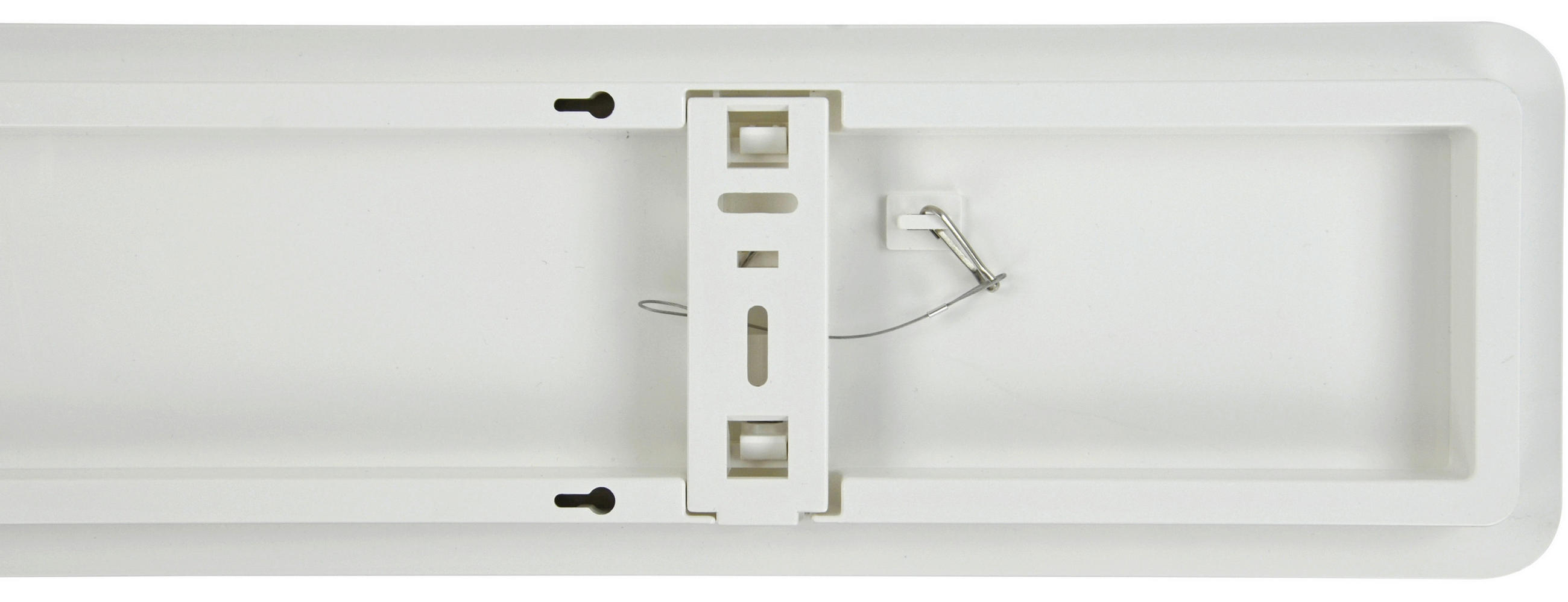 BADEZIMMER-DECKENLEUCHTE    120/14/5,2 cm  - Weiß, Basics, Kunststoff (120/14/5,2cm)