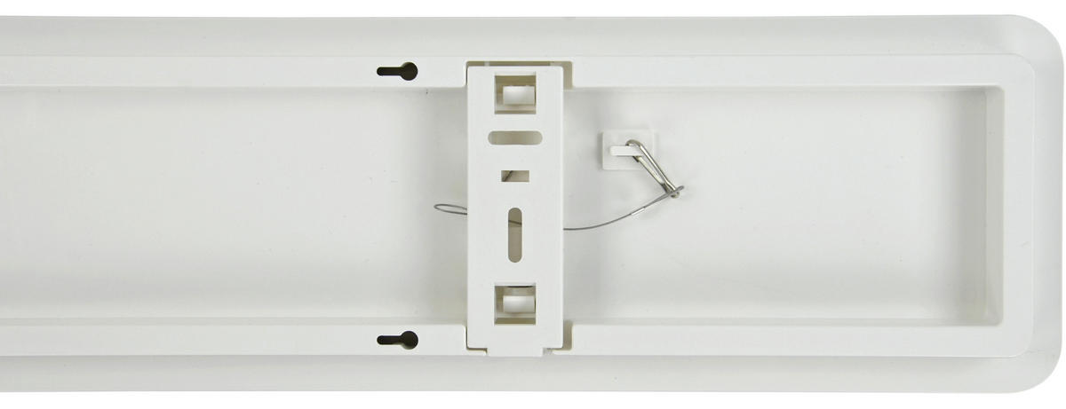 BADEZIMMER-DECKENLEUCHTE    120/14/5,2 cm  - Weiß, Basics, Kunststoff (120/14/5,2cm)