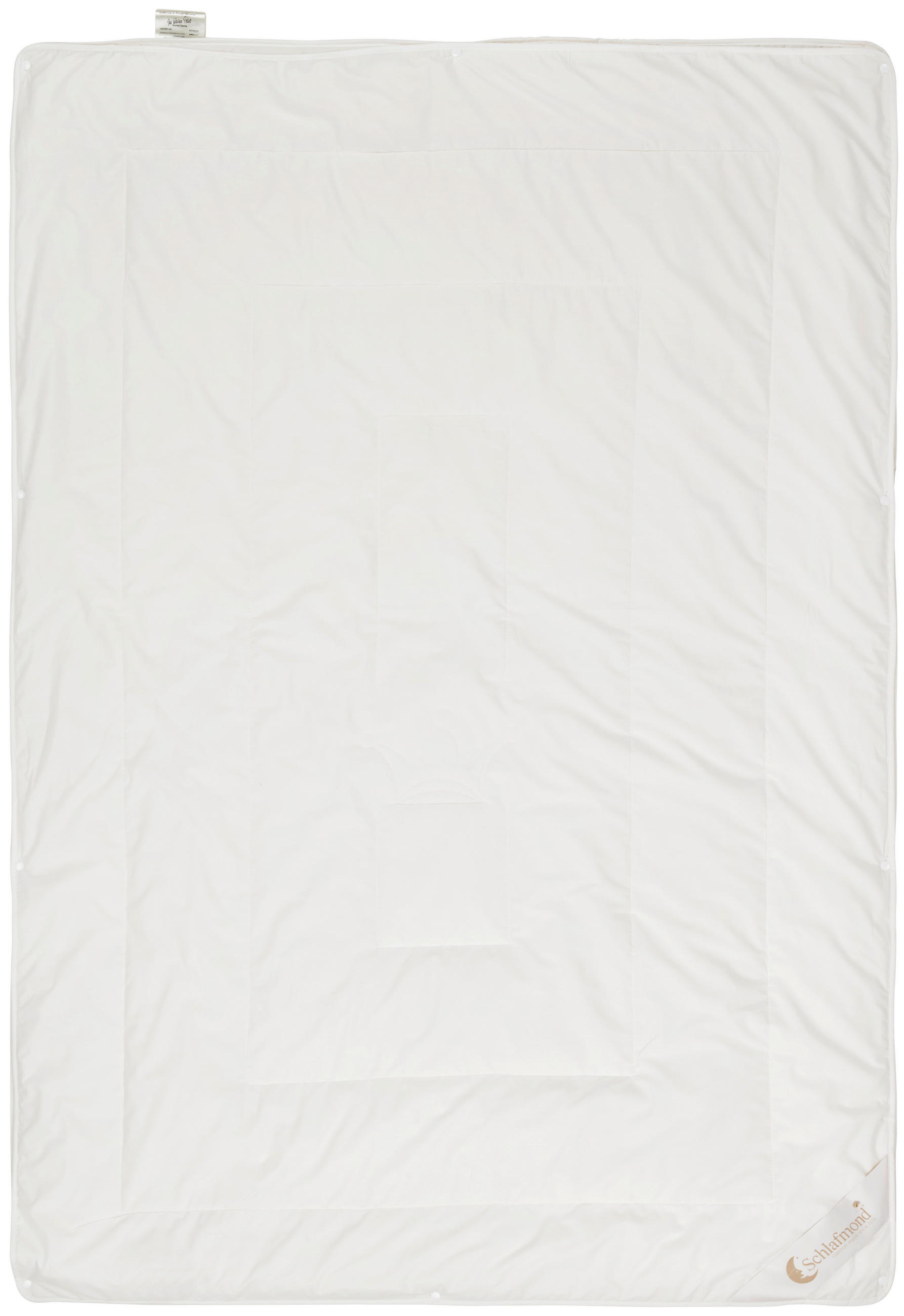 GANZJAHRESDECKE DUETT 140/200 cm  - Champagner, Basics, Naturmaterialien/Textil (140/200cm) - Schlafmond