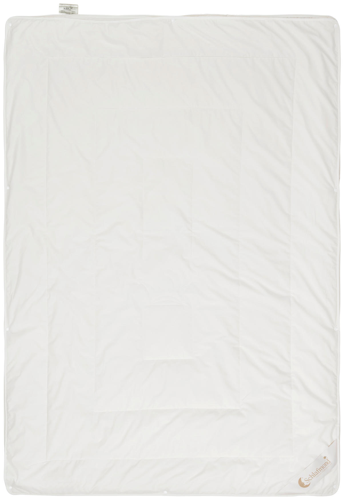 GANZJAHRESDECKE DUETT 140/200 cm  - Champagner, Basics, Naturmaterialien/Textil (140/200cm) - Schlafmond