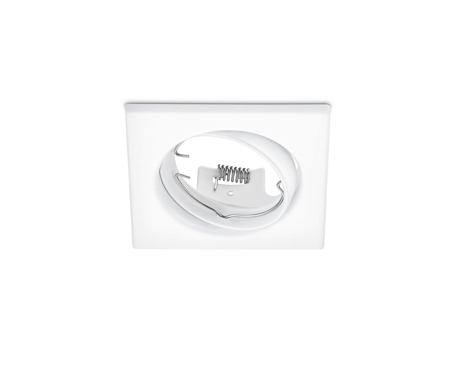 EINBAUSPOT JURA 8,0/8,0/7,0 cm - Weiß, KONVENTIONELL, Metall (8,0/8,0/7,0cm) - Trio Leuchten