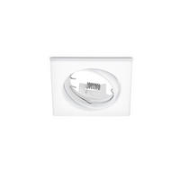 EINBAUSPOT JURA 8,0/8,0/7,0 cm   - Weiß, KONVENTIONELL, Metall (8,0/8,0/7,0cm) - Trio Leuchten