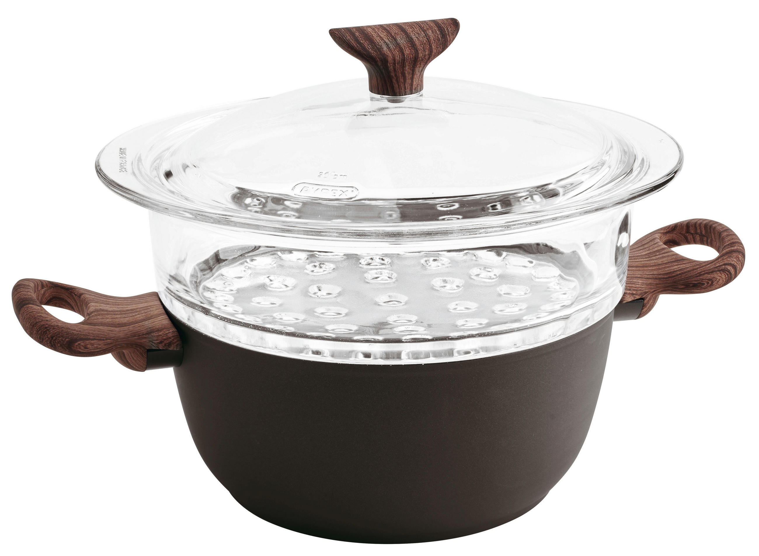 PARNI PEKAČ Rock 'N' Rose   - crna, Osnovno, staklo/metal (20cm) - Sambonet