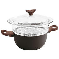 PARNI PEKAČ Rock 'N' Rose   - crna, Osnovno, staklo/metal (20cm) - Sambonet