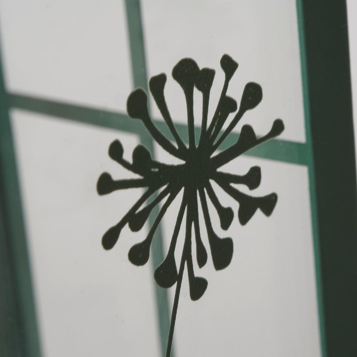 LATERNE - Dunkelgrün, Basics, Glas/Metall (10/10/25cm)