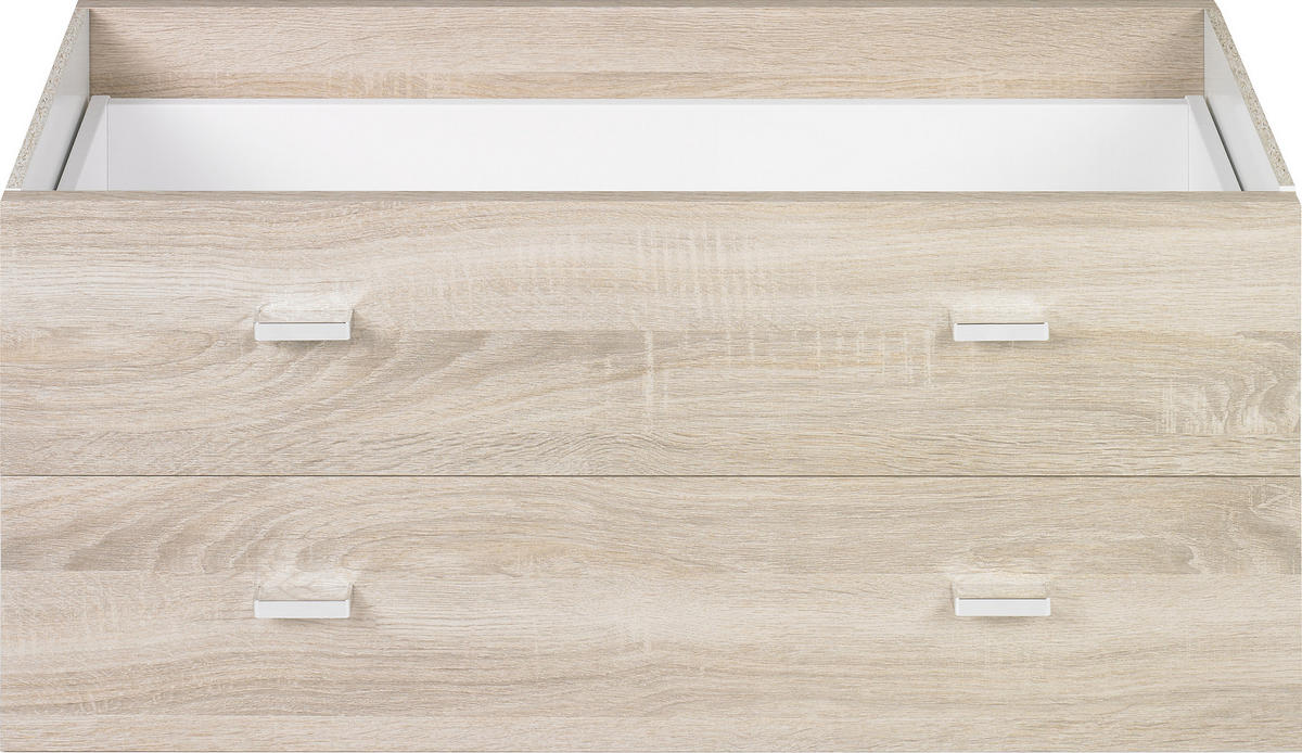 INSERȚIE DE SERTARE in culoare lemn stejar  - culoare lemn stejar, Design, material pe bază de lemn (74/35/33cm)