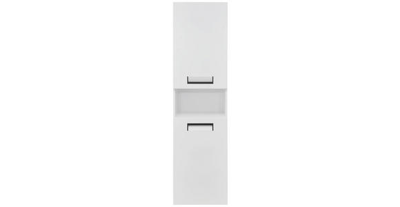 HOCHSCHRANK 45/168/33 cm - Weiß, Design, Glas/Holzwerkstoff (45/168/33cm) - Dieter Knoll
