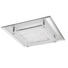 LED-DECKENLEUCHTE - Chromfarben, Design, Glas/Metall (28/28/6cm)