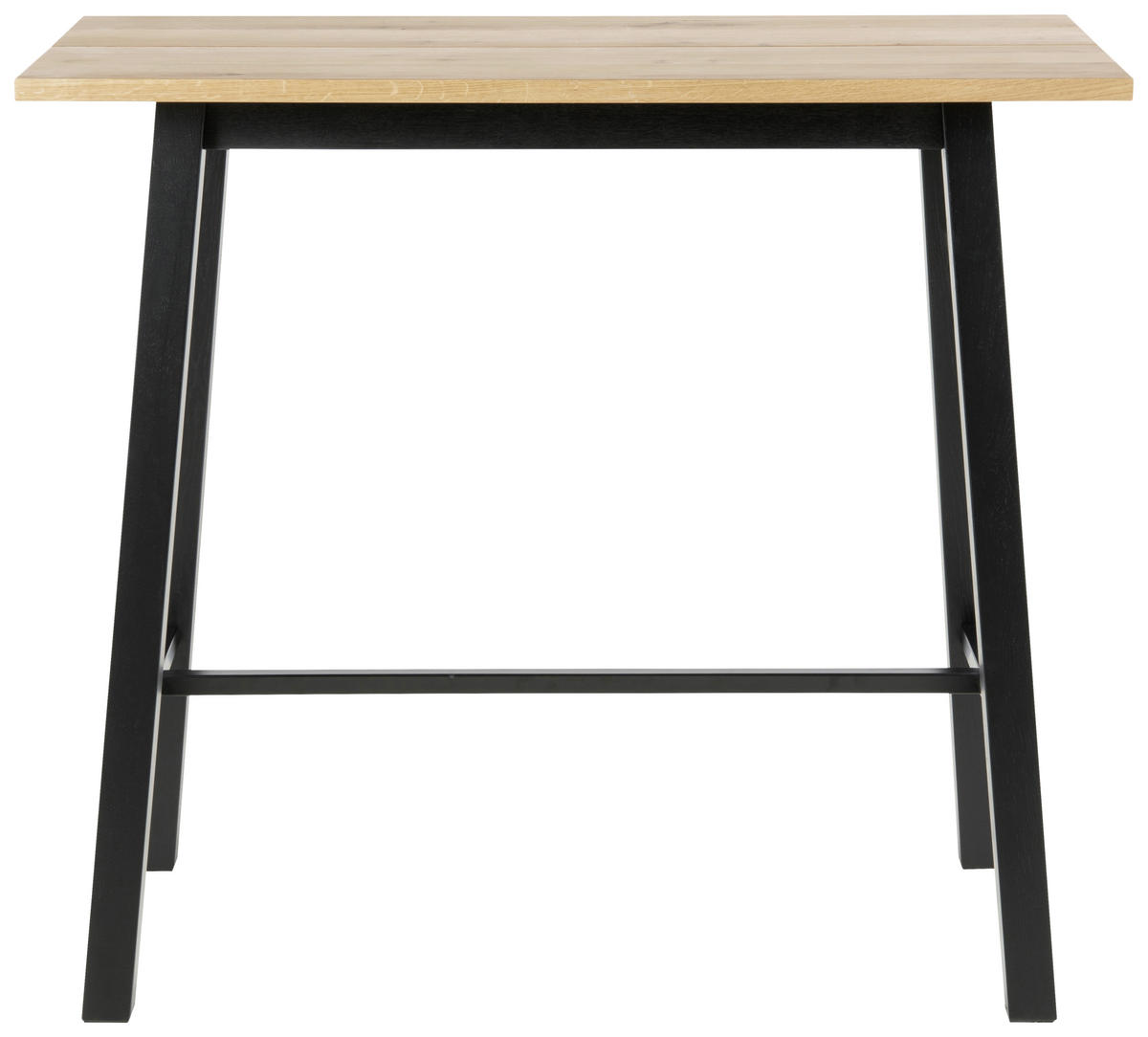 BÁRASZTAL  - fekete/tölgyfa, Design, faalapú anyag/fa (117/105/58cm) - Lomoco