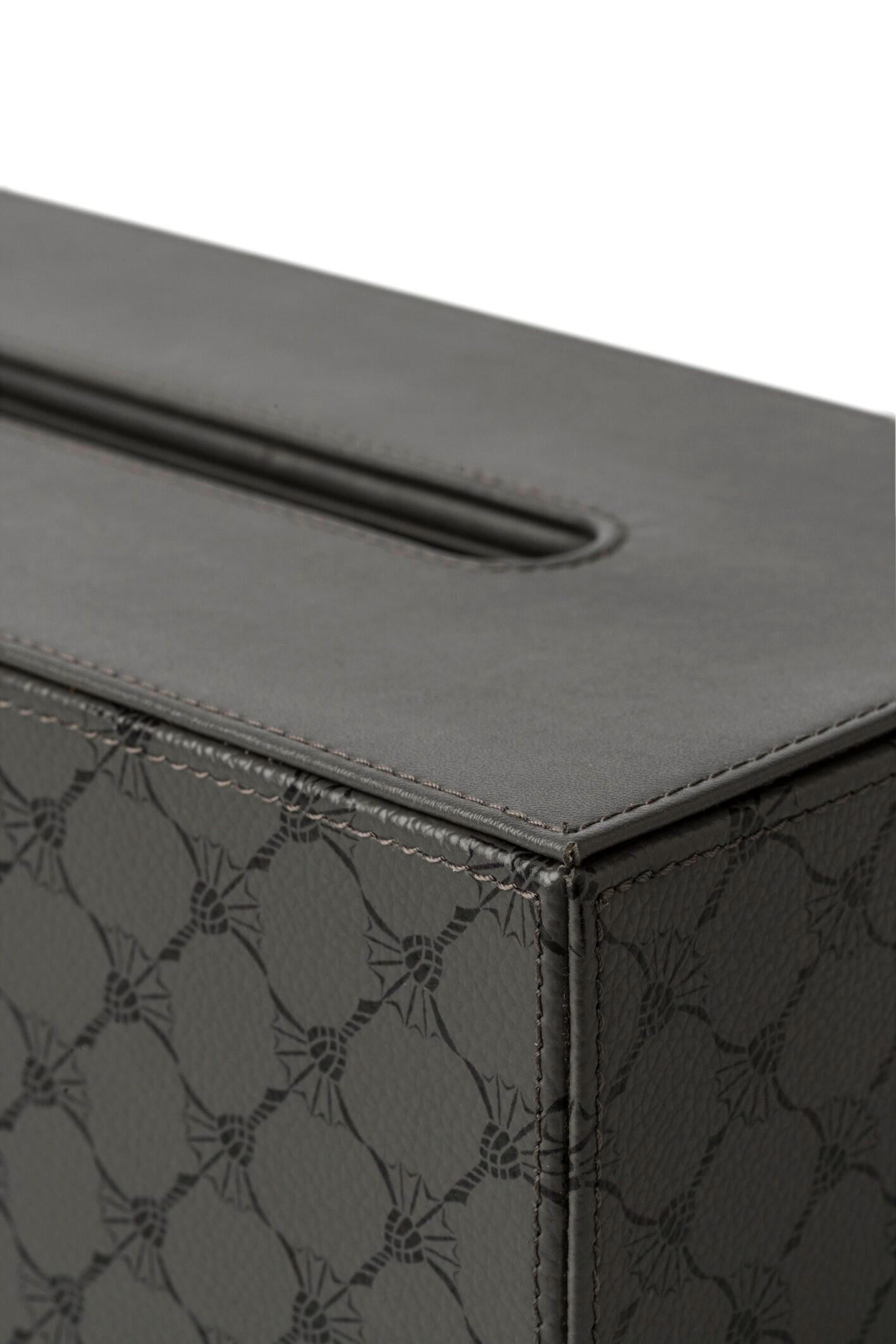 AUFBEWAHRUNGSBOX - Anthrazit/Schwarz, Design, Kunststoff (12,5/24/9cm) - Joop!