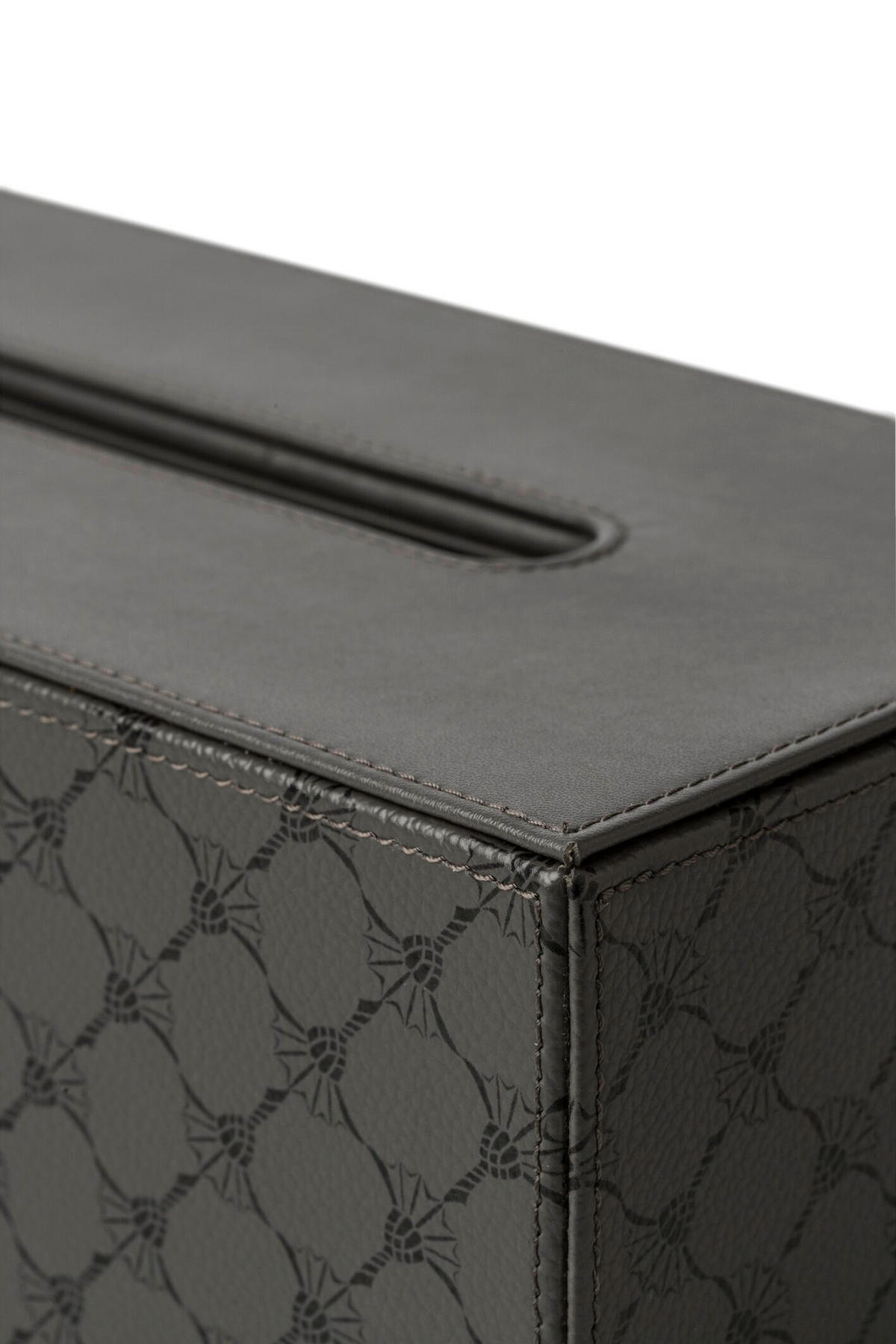 AUFBEWAHRUNGSBOX  - Anthrazit/Schwarz, Design, Kunststoff (12,5/24/9cm) - Joop!