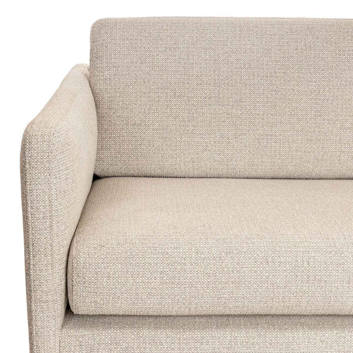 FÅTÖLJ i trä, textil ljusgrå  - ek Bianco/ljusgrå, Design, trä/textil (78/67/92cm) - Pure Home Comfort