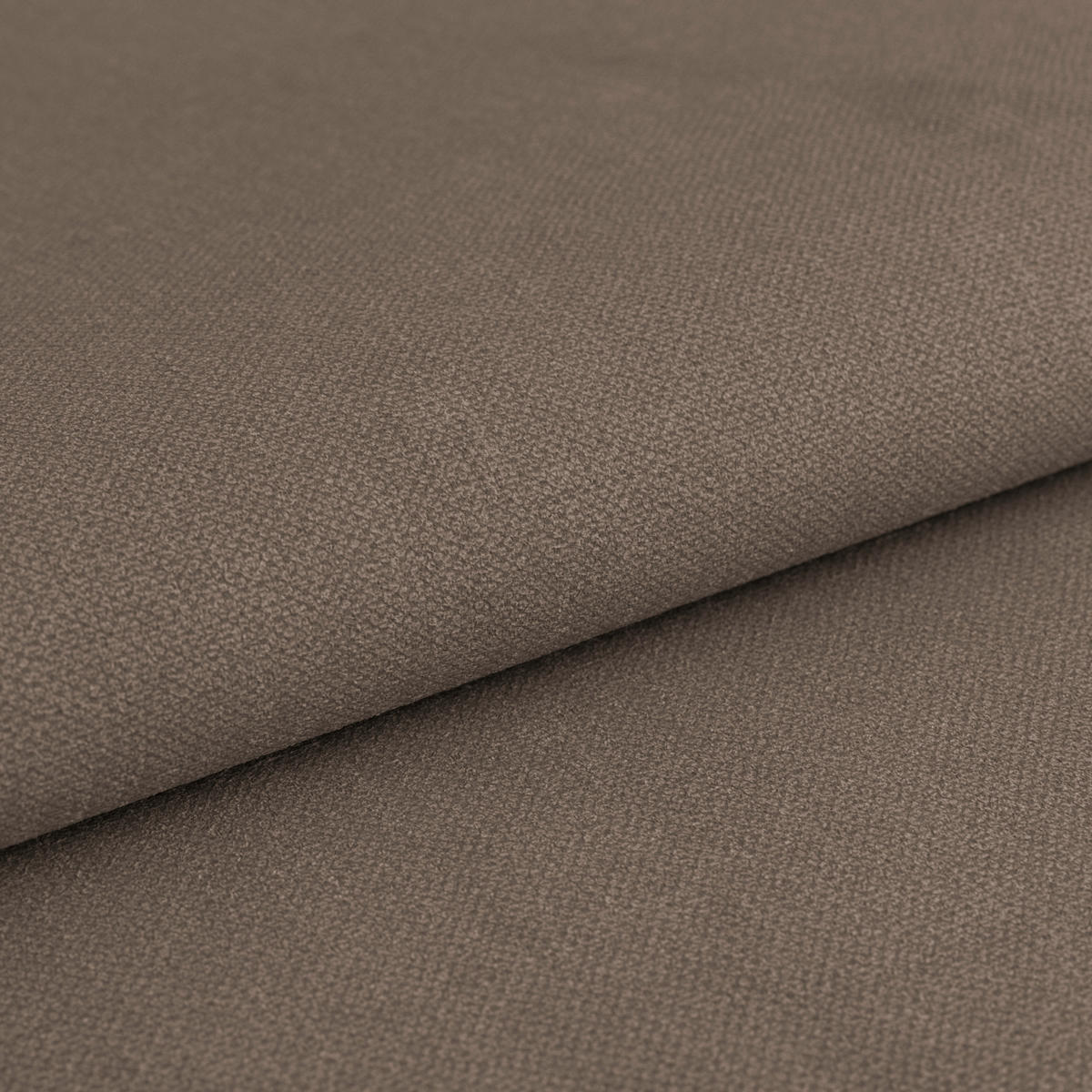 ECKSOFA TURIN Dunkelbraun Mikrofaser, Struktur Rückenkissen, Bettkasten  - Dunkelbraun/Schwarz, Trend, Textil/Metall (239/160cm) - MID.YOU