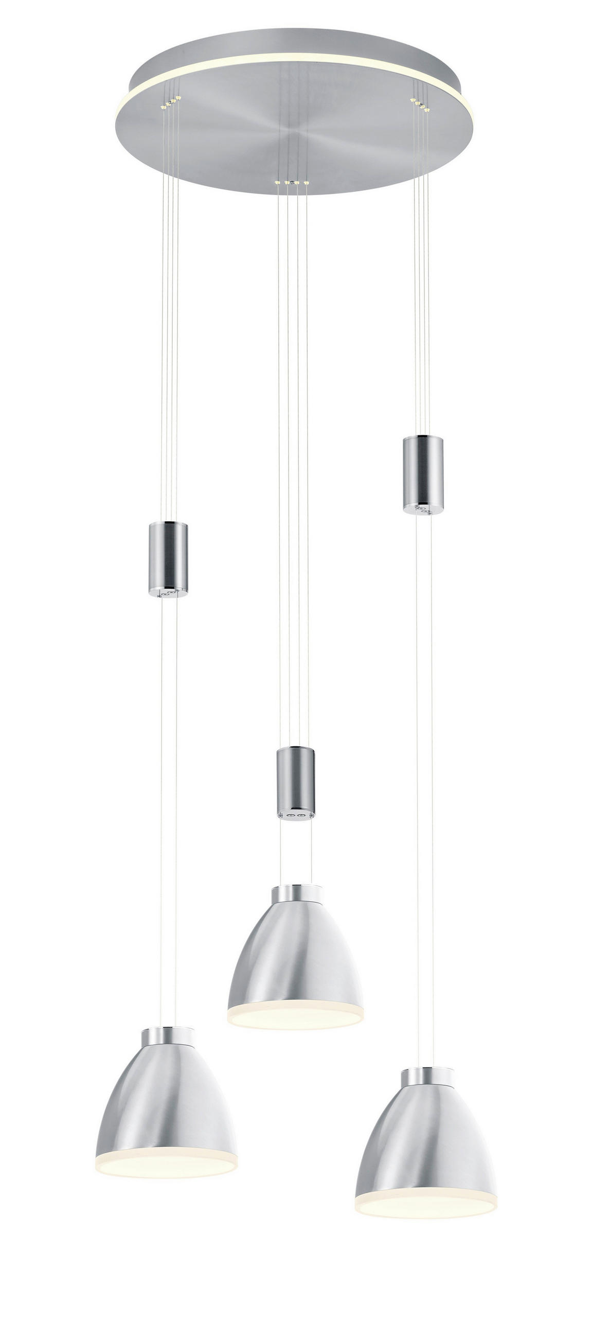 LED-HÄNGELEUCHTE 43/150 cm  - Design, Metall (43/150cm) - Hell