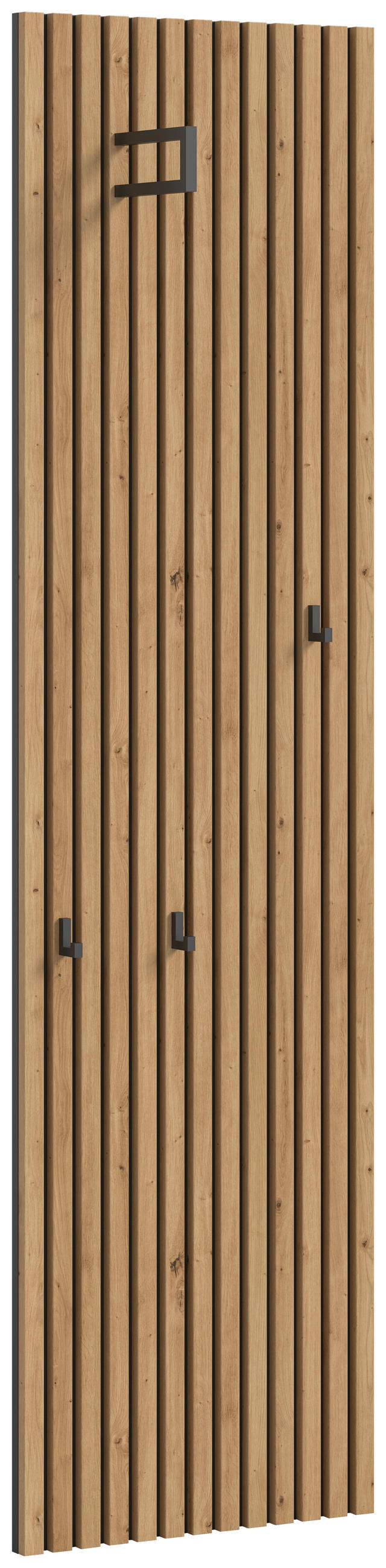 GARDEROBENPANEEL  in 51/192/22 cm  - Eiche Artisan, Design, Holzwerkstoff (51/192/22cm) - Xora