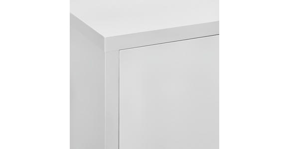 GARDEROBENSCHRANK 60/195/33,8 cm - Silberfarben/Weiß, KONVENTIONELL, Holzwerkstoff (60/195/33,8cm) - Xora