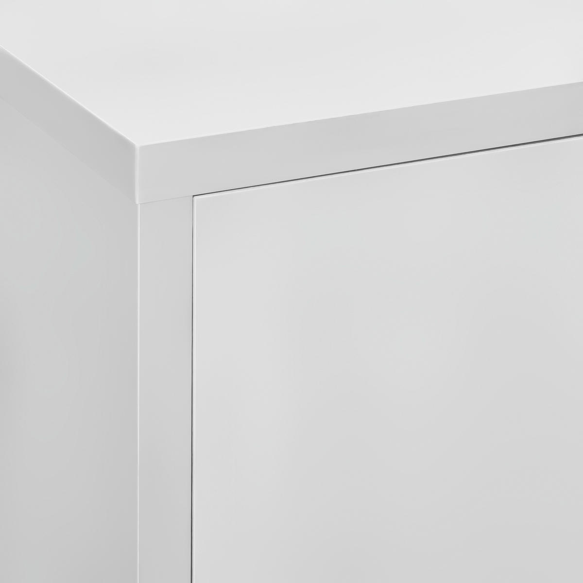HÄNGESCHUHSCHRANK Weiß  - Weiß, KONVENTIONELL, Holzwerkstoff (134,9/96/33,8cm) - Xora